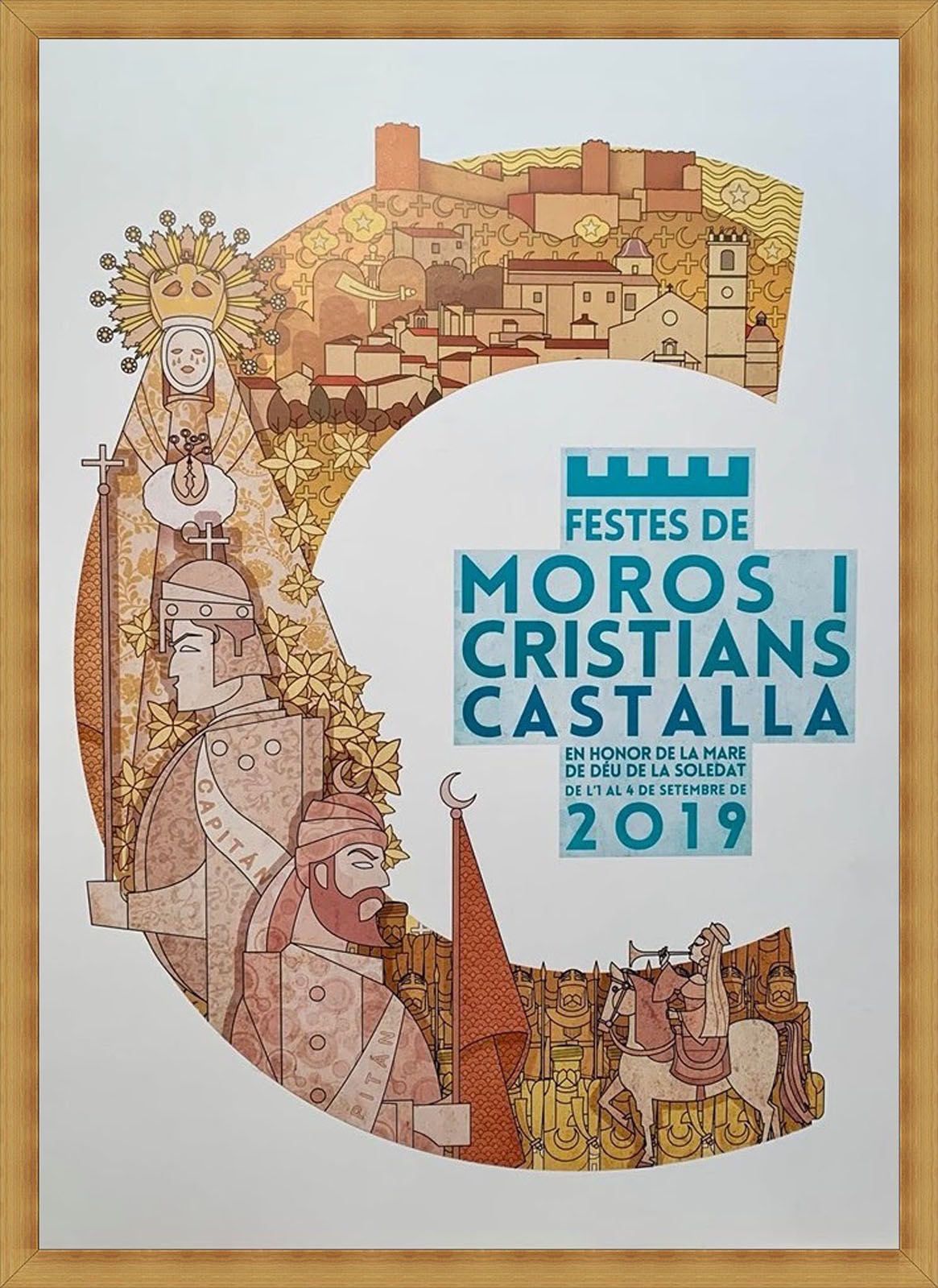 Fiestas de Moros y Cristianos en honor a la Virgen de la Soledad  
